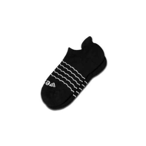 All DayAnkle Sock Black white bg