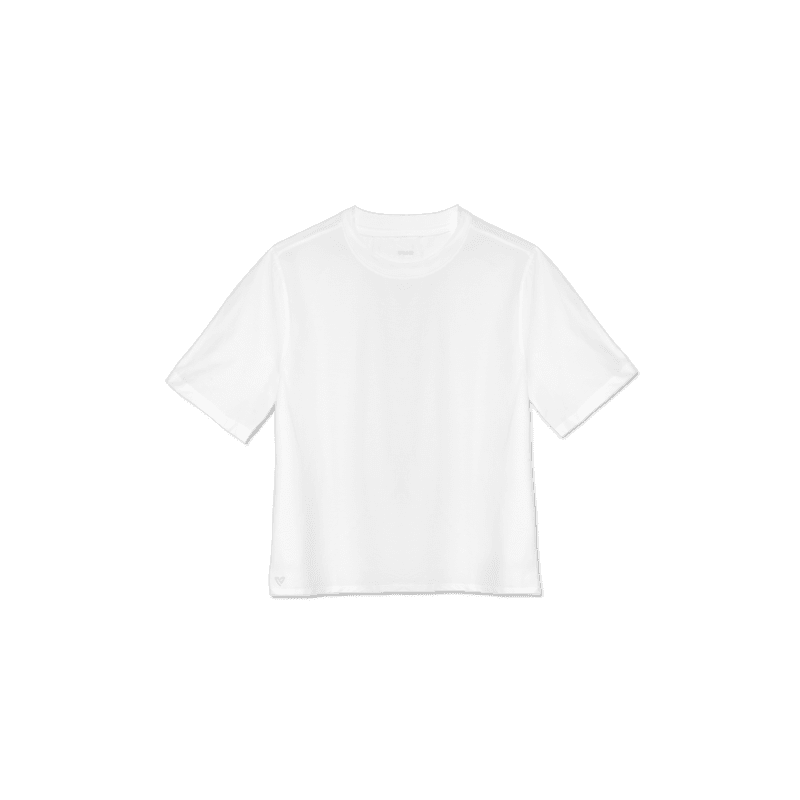 BaseT shirt Womens White Transparent